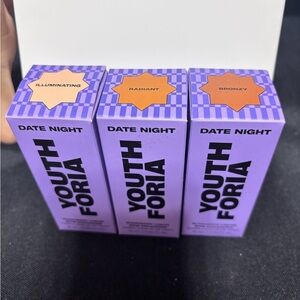 Youthforia Date Night Bronzer & Highighter Set - Illuminating, Radiant, Bronzy